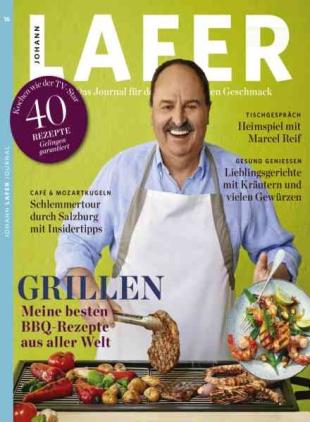 Johann Lafer Journal - Sommer 2021