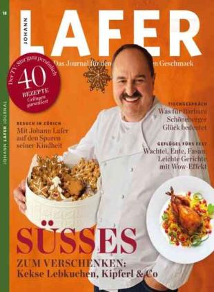 Johann Lafer Journal - Winter 2021