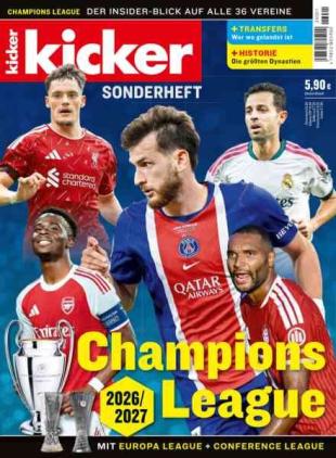 Kicker Sonderheft - Champions League 2026-2027