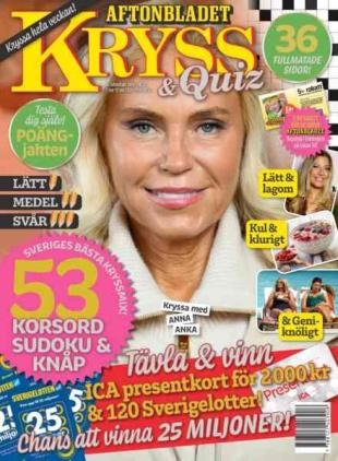 Kryss & Quiz - 7 September 2026