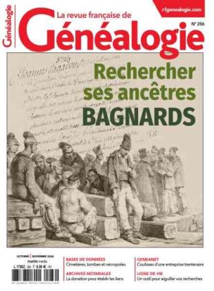 La Revue francaise de Genealogie - Octobre-Novembre 2026