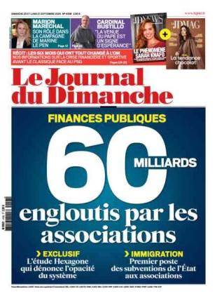 Le Journal du dimanche - 20 Septembre 2026