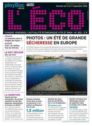 L'eCO - 11 Septembre 2026