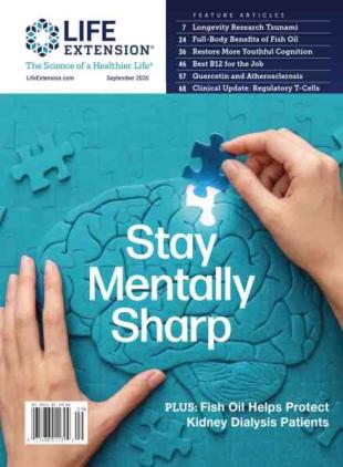 Life Extension Magazine - September 2026