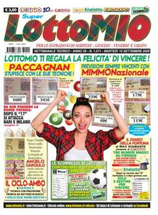 Lottomio del Giovedi - 15 Settembre 2026