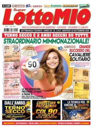 Lottomio del Giovedi - 22 Settembre 2026