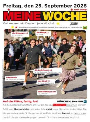 Meine Woche - 24 September 2026
