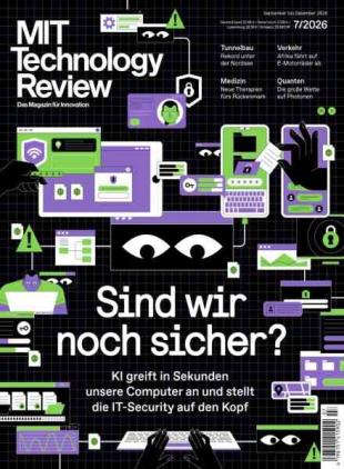 MIT Technology Review Germany - September-Dezember 2026