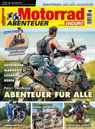 Motorrad Abenteuer - Oktober-November 2026