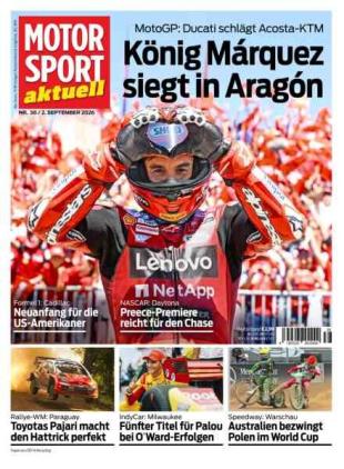 Motorsport aktuell - 1 September 2026