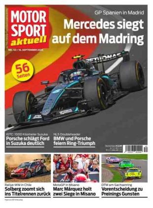 Motorsport aktuell - 15 September 2026