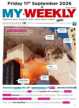 My Weekly fr - 11 Septembre 2026