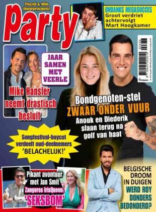Party Netherlands - 3 September 2026