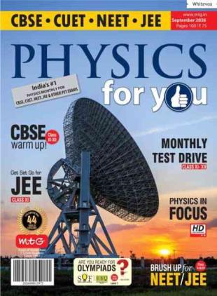 Physics For You - September 2026