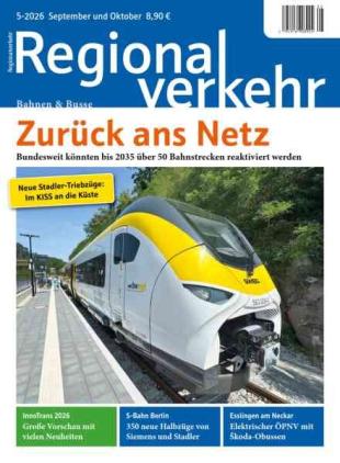 Regionalverkehr - September-Oktober 2026