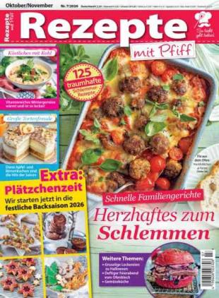 Rezepte mit Pfiff - Oktober-November 2026