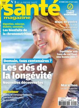 Sante Magazine - Octobre 2026