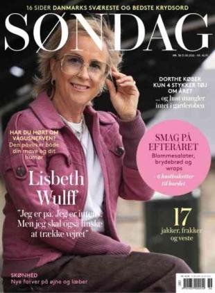 Sondag - 31 August 2026