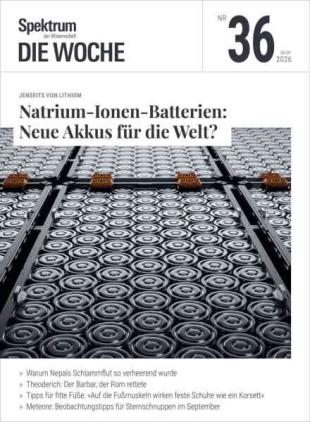 Spektrum Die Woche - 3 September 2026
