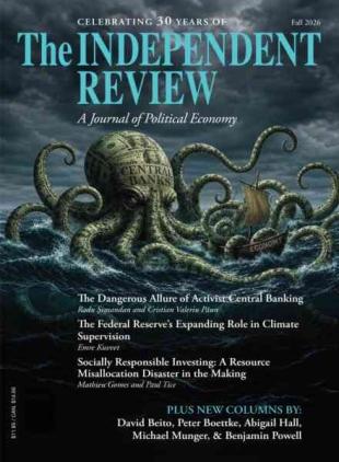 The Independent Review - Fall 2026
