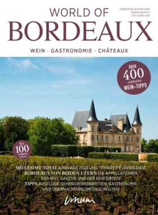 Vinum - World of Bordeaux 2026