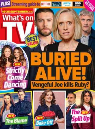 What's on TV - 15 September 2026