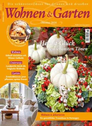 Wohnen & Garten - Oktober 2026