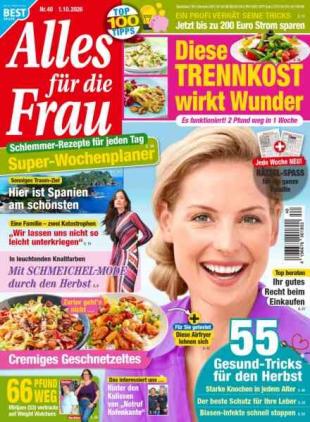 Alles fur die Frau - 1 Oktober 2026