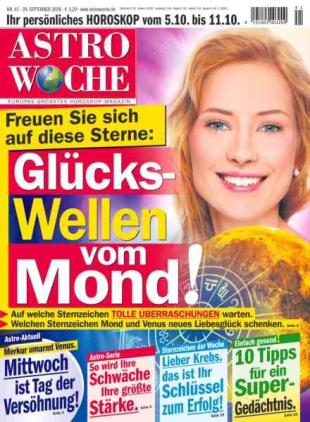 Astrowoche - 29 September 2026