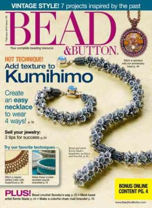 Bead & Button - February 2014