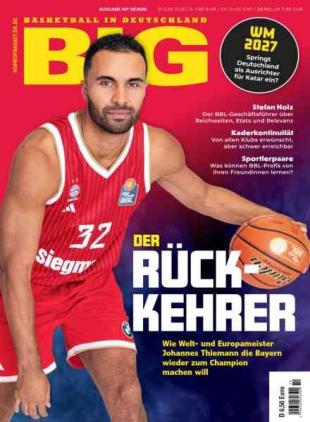 BIG Basketball in Germany - Oktober 2026