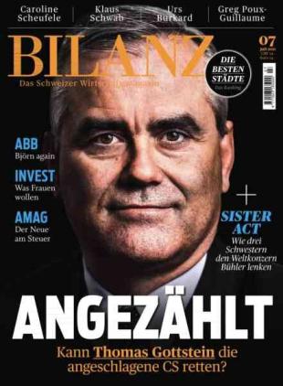 Bilanz - Juli 2021