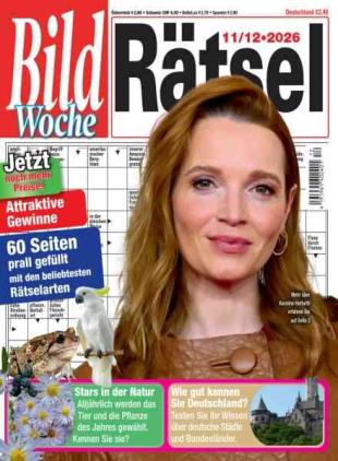 Bild Woche Ratsel - November-Dezember 2026