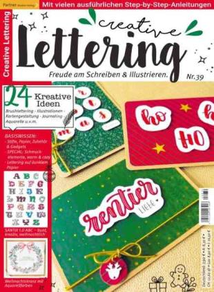 Creative Lettering - Oktober 2026