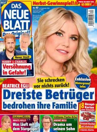 Das Neue Blatt - 29 September 2026
