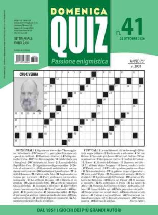 Domenica Quiz - 22 Ottobre 2026