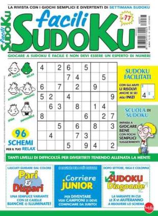 Facili Sudoku - Ottobre 2026