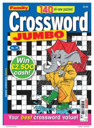 Family Crossword Jumbo - October 2026