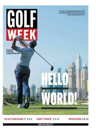 Golf Week - Oktober 2026