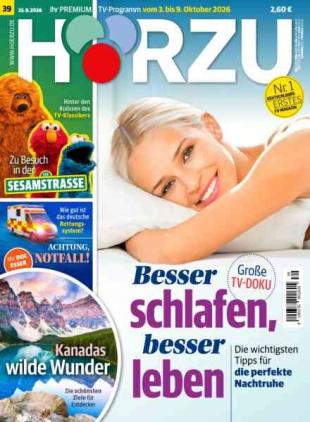 Horzu - 25 September 2026