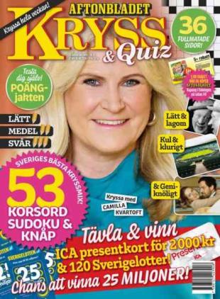 Kryss & Quiz - 12 Oktober 2026