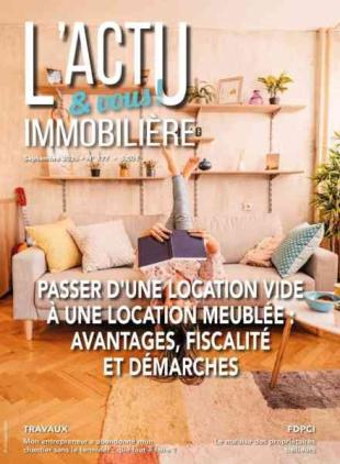 L'Actu immobiliere & Vous - Septembre 2026