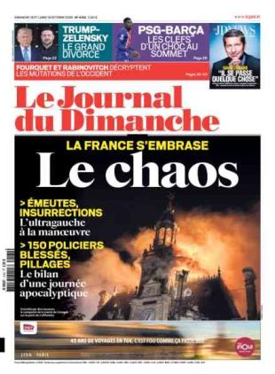 Le Journal du dimanche - 18 Octobre 2026