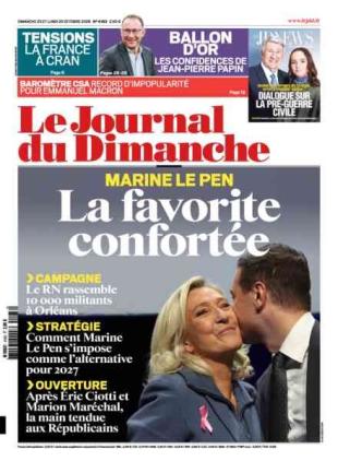Le Journal du dimanche - 25 Octobre 2026