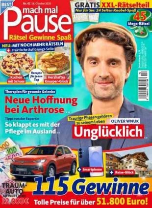 Mach mal Pause - 14 Oktober 2026
