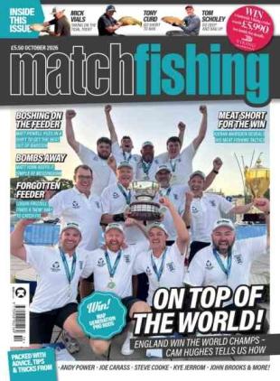 Match Fishing - October 2026