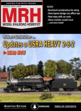Model Railroad Hobbyist - August 2026