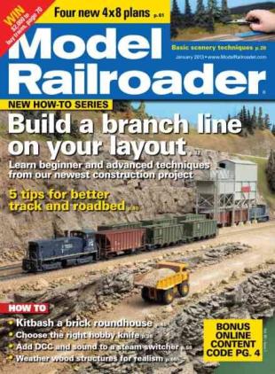 Model Railroader - January 2013