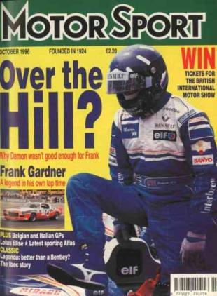 Motor Sport Magazine - October 1996