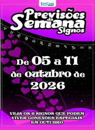 Previsoes da Semana - 5 Outubro 2026